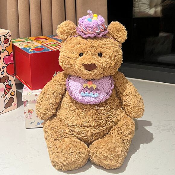 Medium/Large Bartholomew bear crochet clothes outfits - MXM-03 - Picture 1 of 1